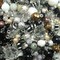 100 Bead Charms Grab Bag, Bulk Dangles in Black & White, Adorabilities